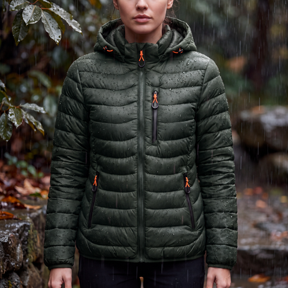 Winterjas Dames - Waterdicht & Winddicht - Afneembare Capuchon