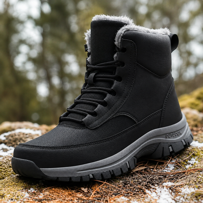 Waterdichte snowboots voor heren met high-top schacht