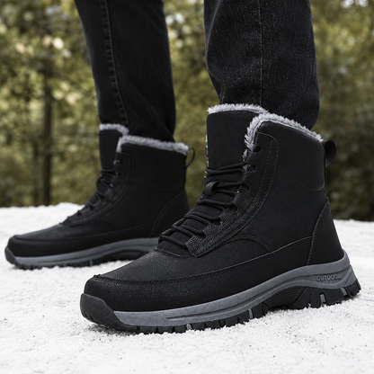 Waterdichte snowboots voor heren met high-top schacht