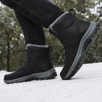 Waterdichte snowboots voor heren met high-top schacht