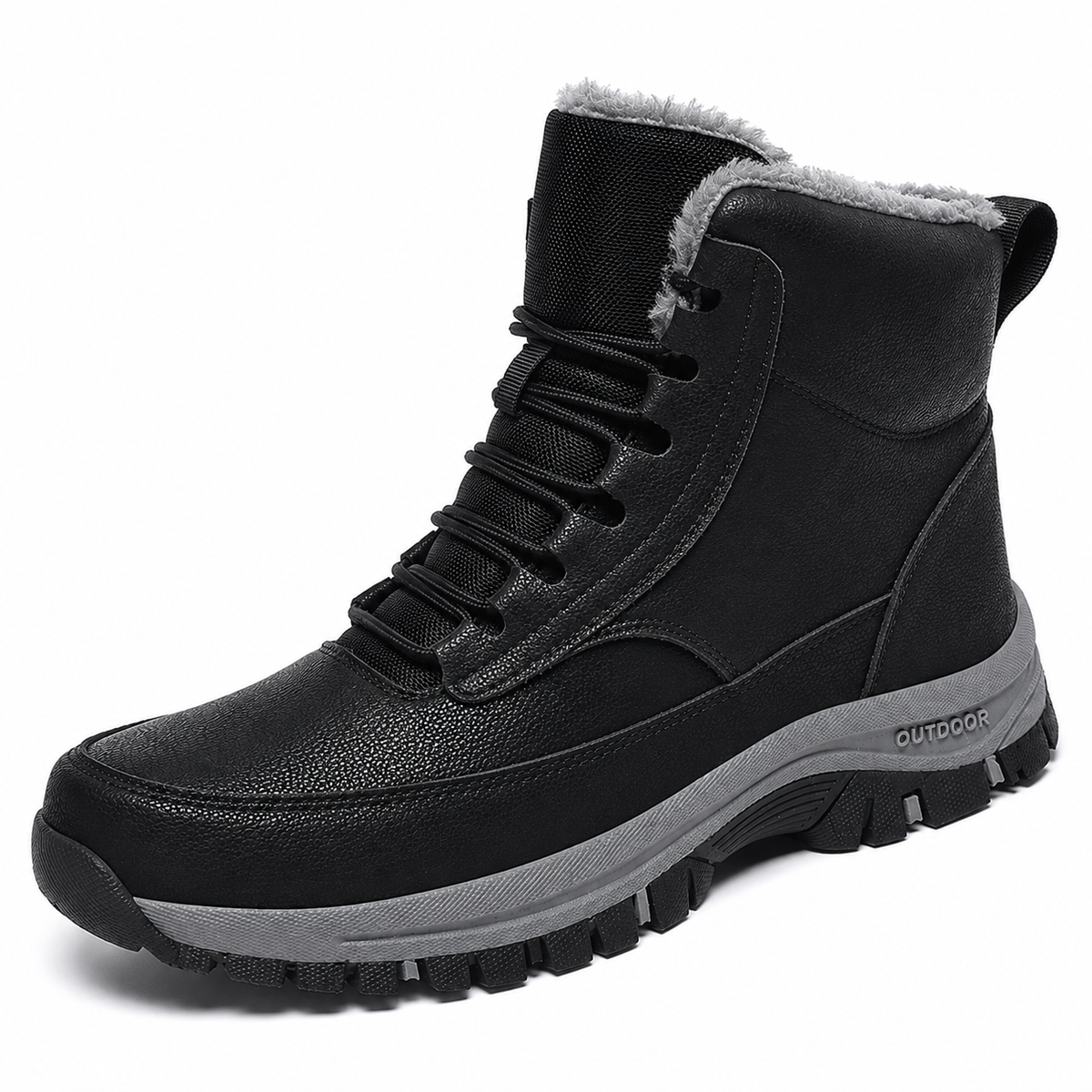 Waterdichte snowboots voor heren met high-top schacht