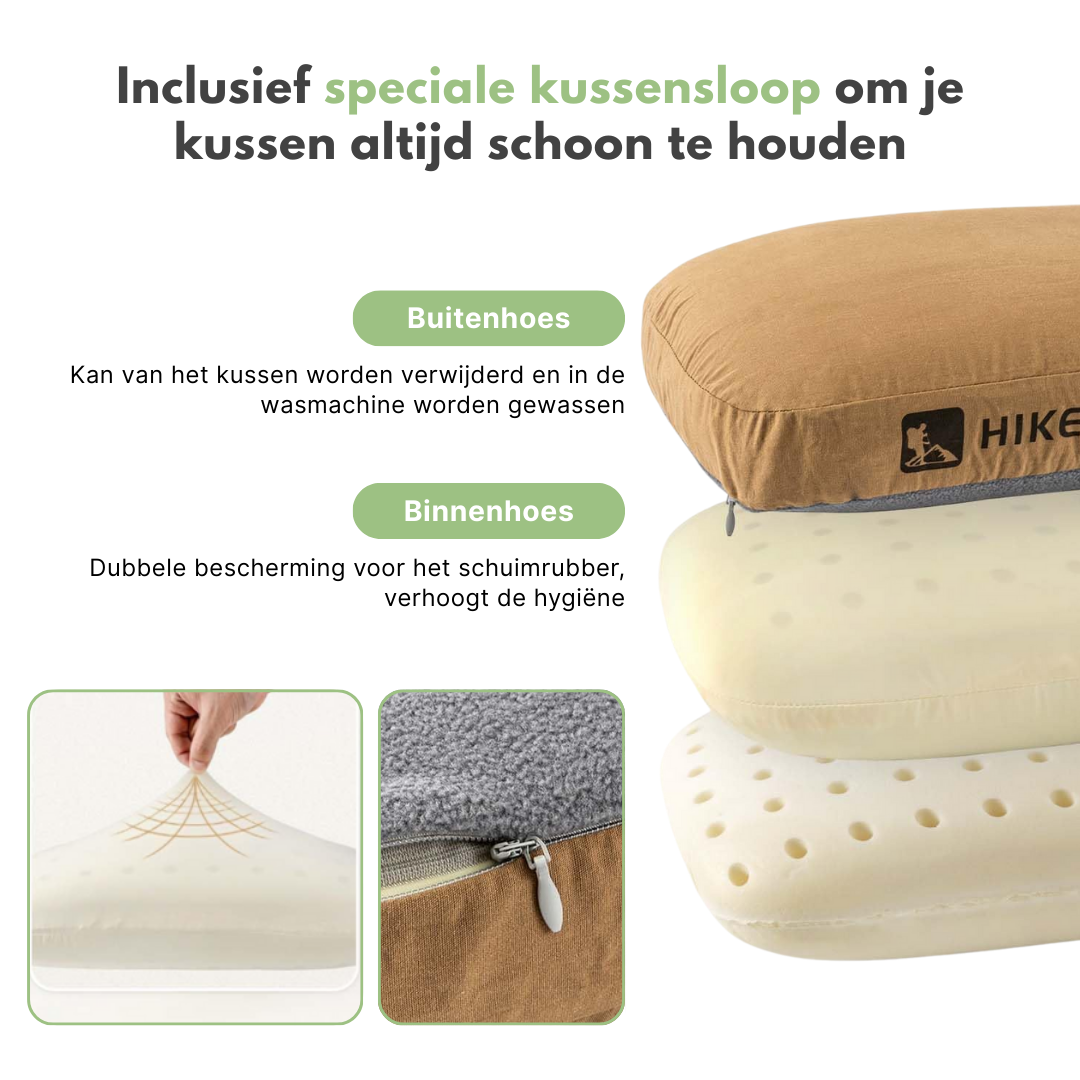 OutdoorHaven - Outdoor Kussen - Memory Foam & Draagbaar