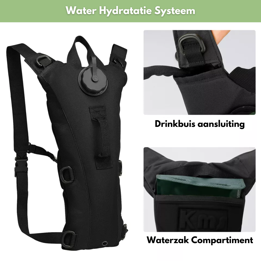 Water Rugzak - Drinksysteem - 3L - OutdoorHavenNL