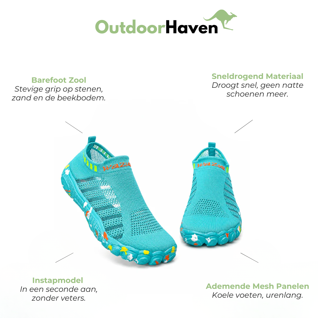 Waterschoenen - Snel Drogend - Instap Barefoot Zool