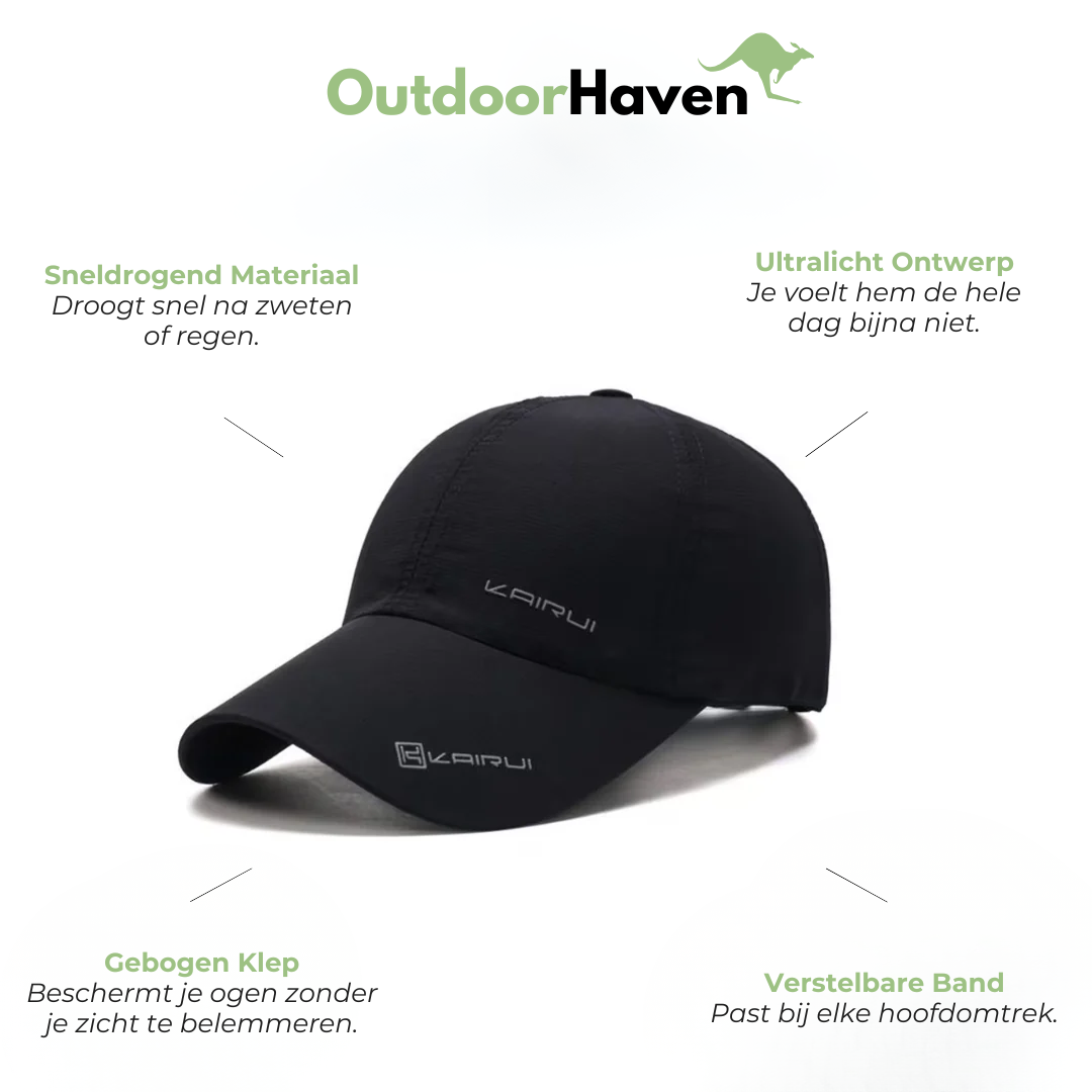 Heren Sport Pet - Snel Drogend - Lichtgewicht Materiaal
