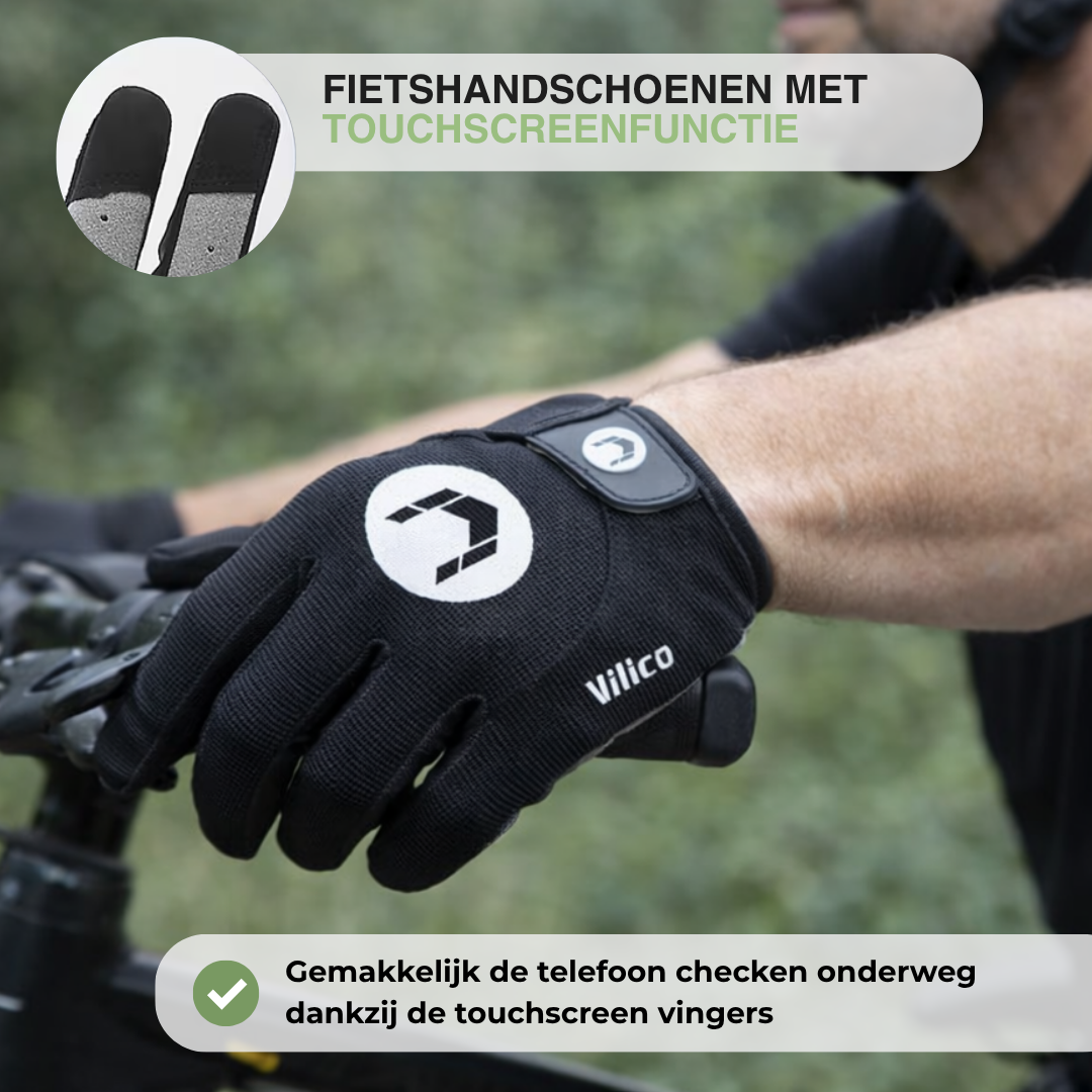 Fietshandschoenen - Touchscreen Vingers - Antislip