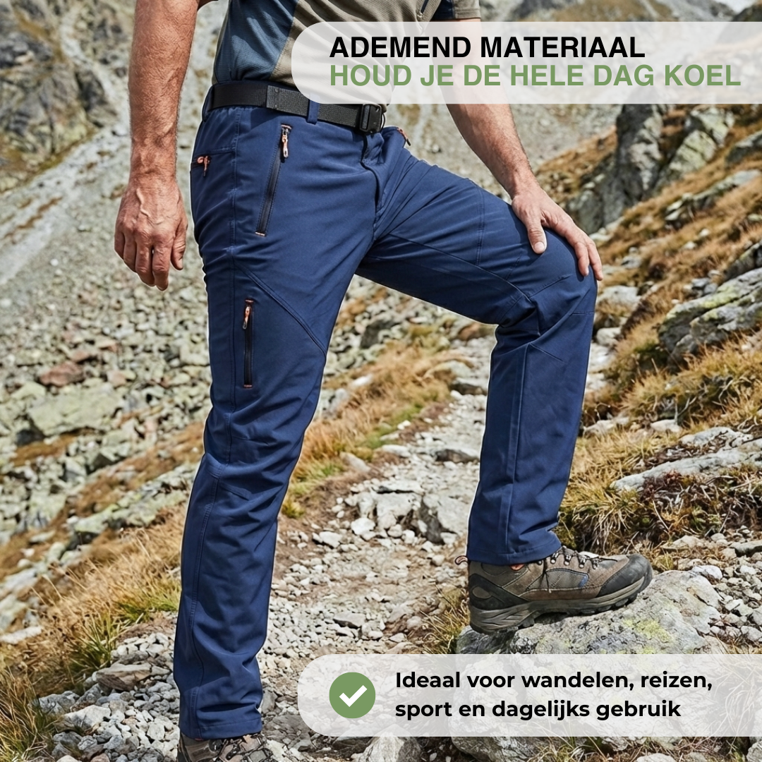 Outdoor Heren Wandelbroek – Ademend – Sneldrogend