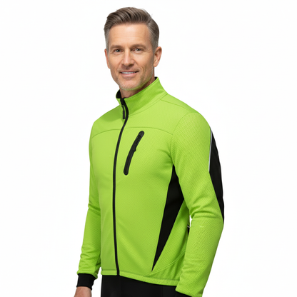 Heren Herfst/Winter Fietsjack – Winddicht & Ademend