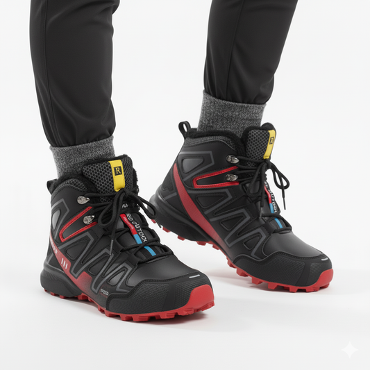 Heren Winter Outdoor wandelschoenen – Waterdicht & Warm Gevoerd