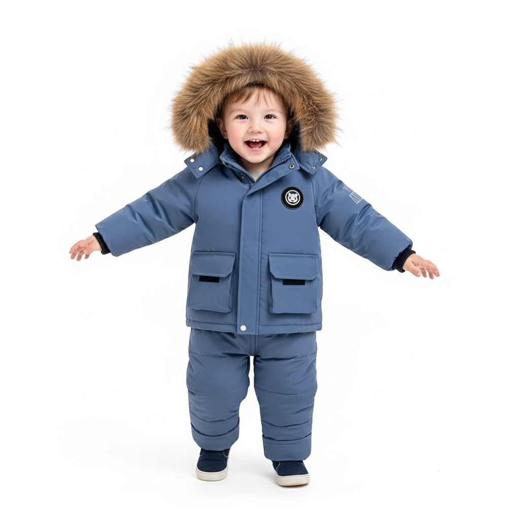 Kinder Winterpak – Warm – Met Jas en Tuinbroek