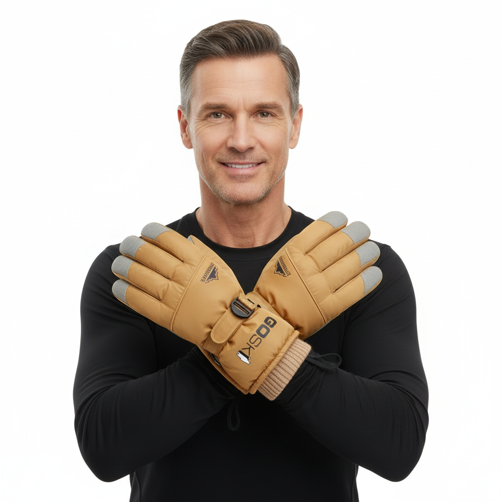 Unisex Skihandschoenen – 20°C Fleece-voering - Touchscreen