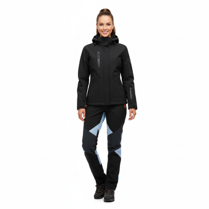 Dames Outdoor Set – Warm & Winddicht – Softshell Jas & Broek