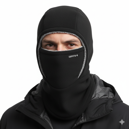 Unisex Winter Bivakmuts - 3-in-1 Capuchon- Oorbescherming