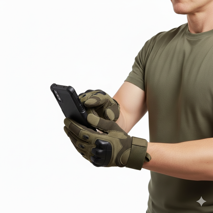 Tactische Handschoenen – Knokkelbescherming – Anti-Slip & Touchscreen