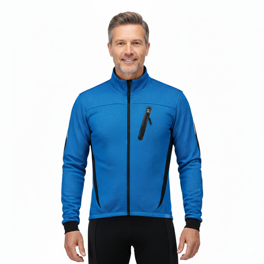 Heren Herfst/Winter Fietsjack – Winddicht & Ademend