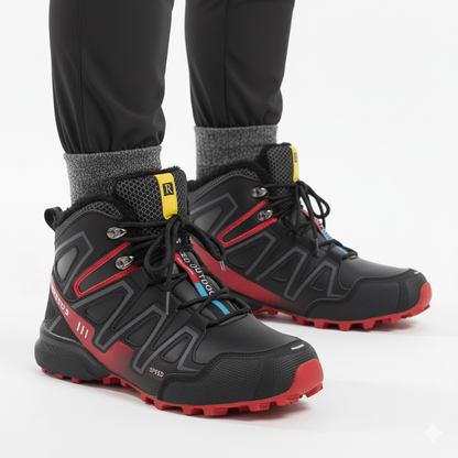 Heren Winter Outdoor wandelschoenen – Waterdicht & Warm Gevoerd