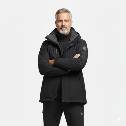 Heren Softshell Set – Outdoor Jas – Wandelbroek