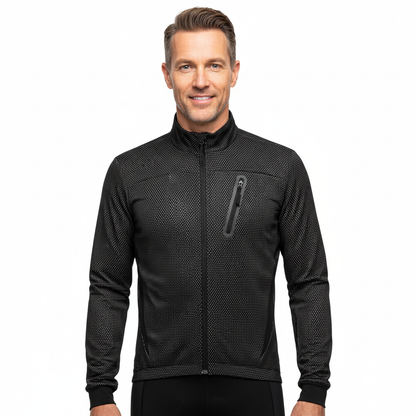 Heren Herfst/Winter Fietsjack – Winddicht & Ademend