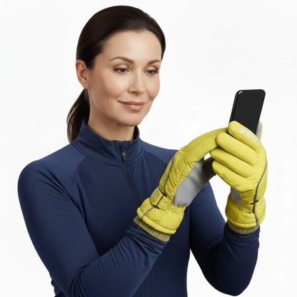 Dames Thermo Skihandschoenen – Touchscreen Compatibel