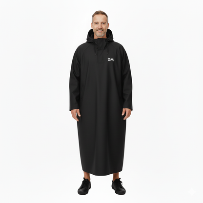 Unisex Regenponcho – Waterdicht met Capuchon – Lange Jas
