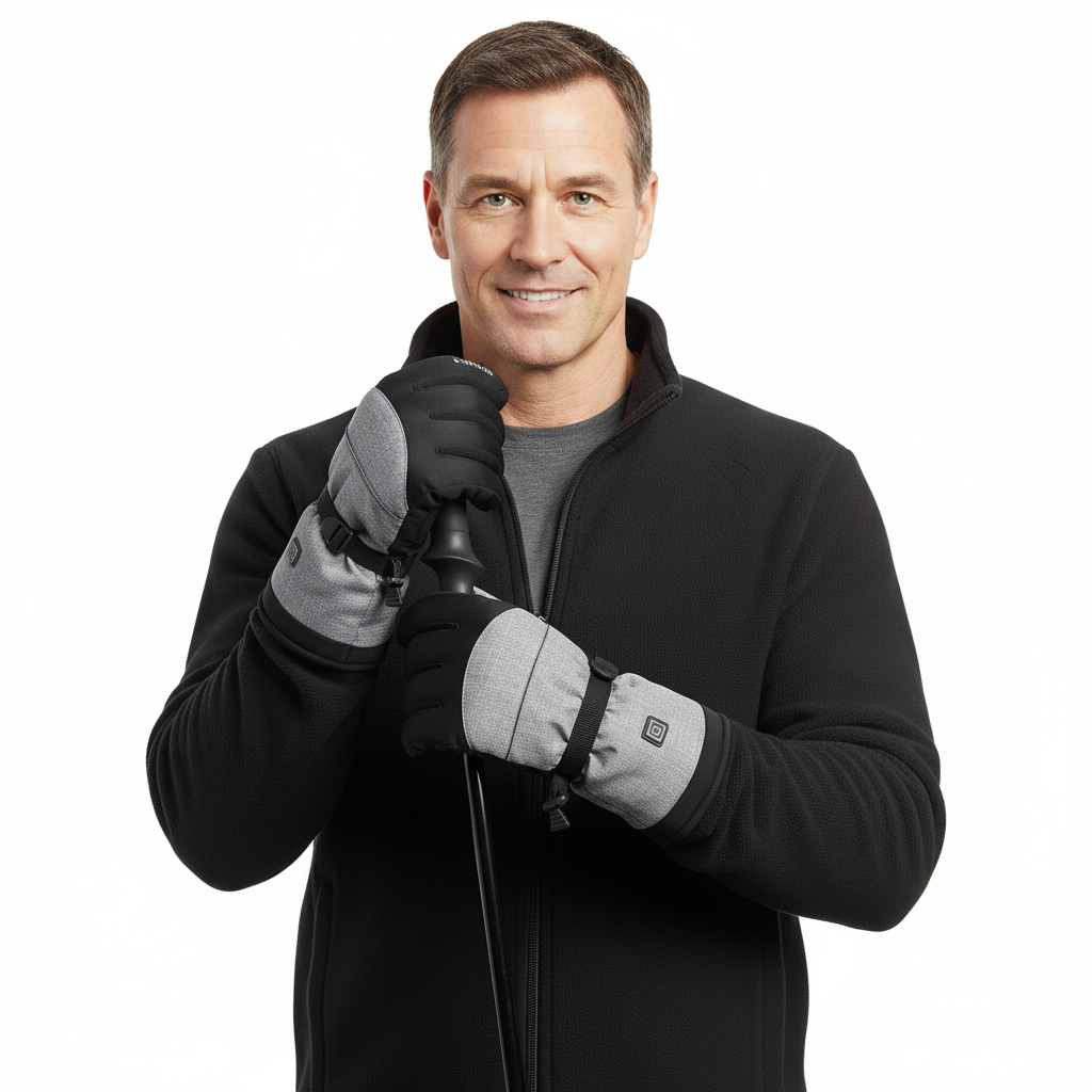 Unisex Verwarmde Handschoenen – 3 Warmte Standen – 4000mAh Batterij