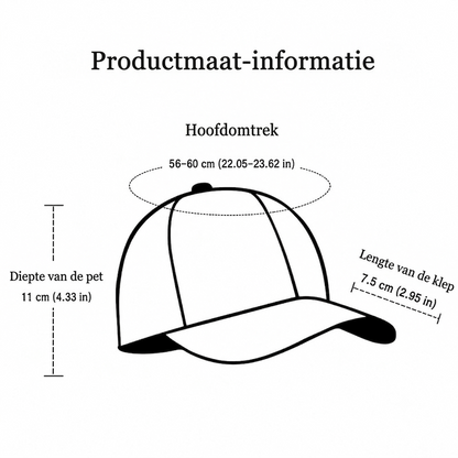 Heren Sportcap met Klep - Snel Drogend - Mesh Panelen
