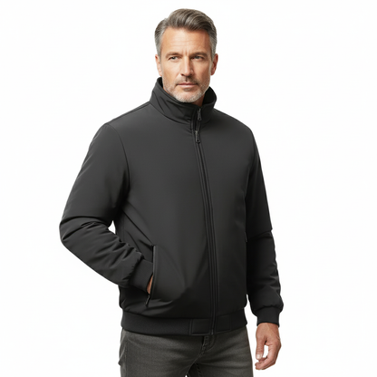 Heren Fleecejack – Opstaande Kraag – Warm & Comfortabel