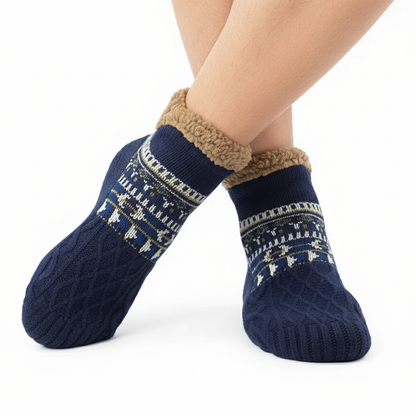 Thermo Gebreide Sokken – Antislip & Warm – Winter Comfort