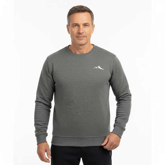 Warme Trui – Fleece Gevoerd – Heren Sweatshirt