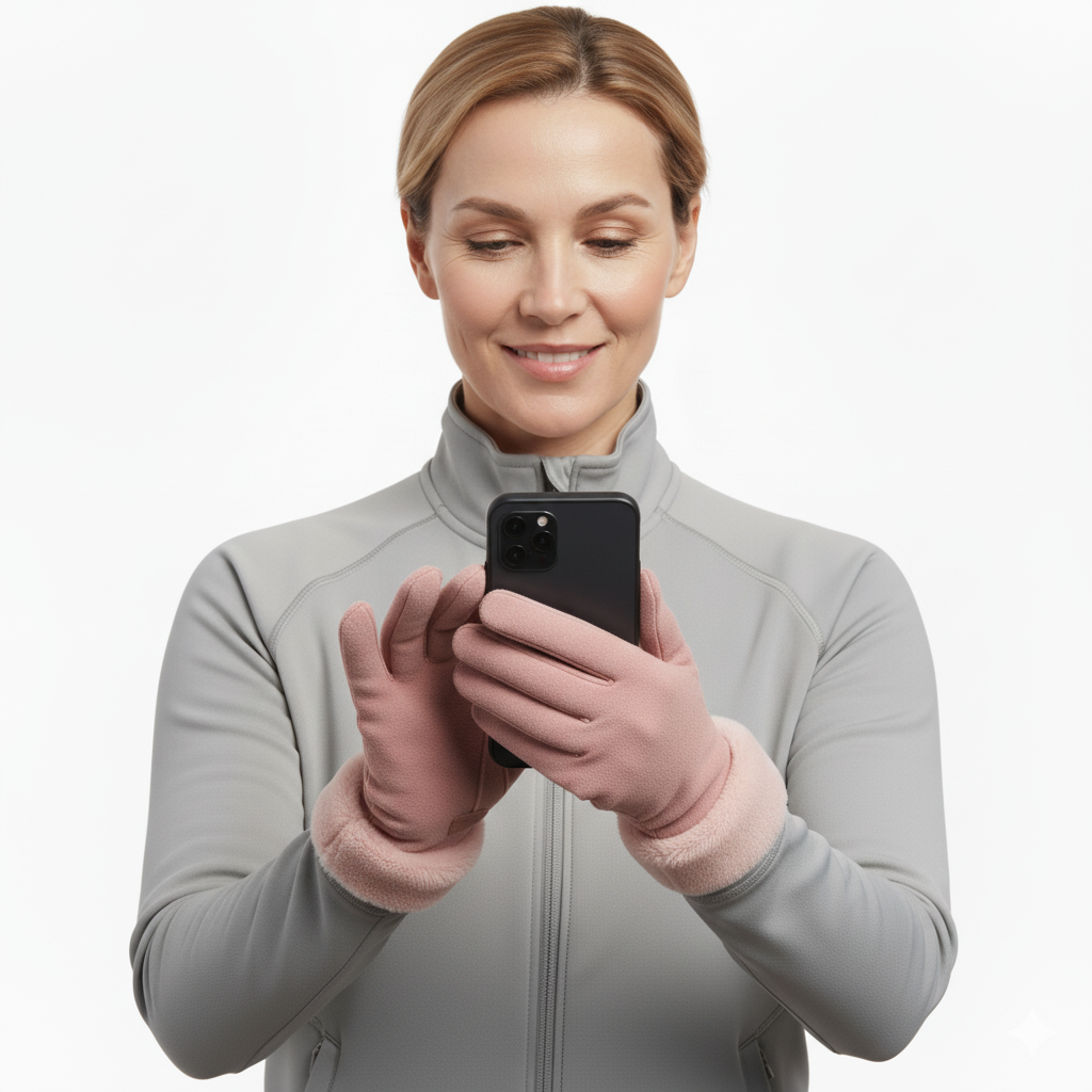 Dames Thermohandschoenen – Elastisch – Touchscreen
