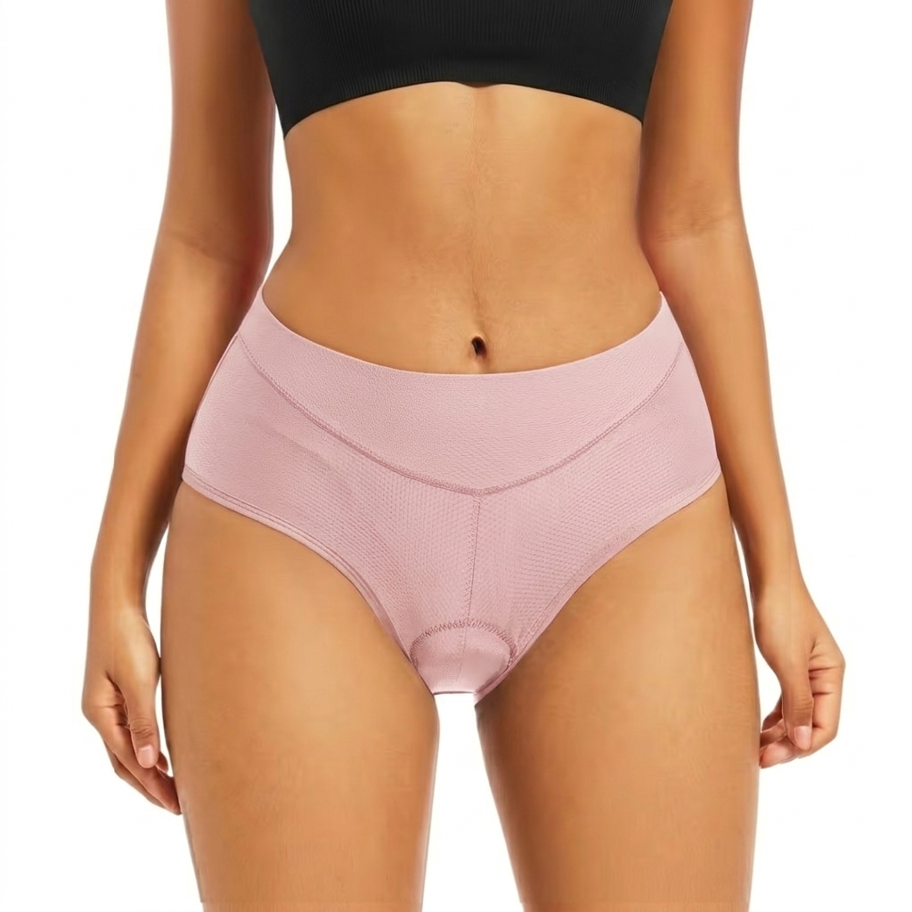 Dames Fiets Ondergoed met Padding - 4D Gel Zeem - Ademend