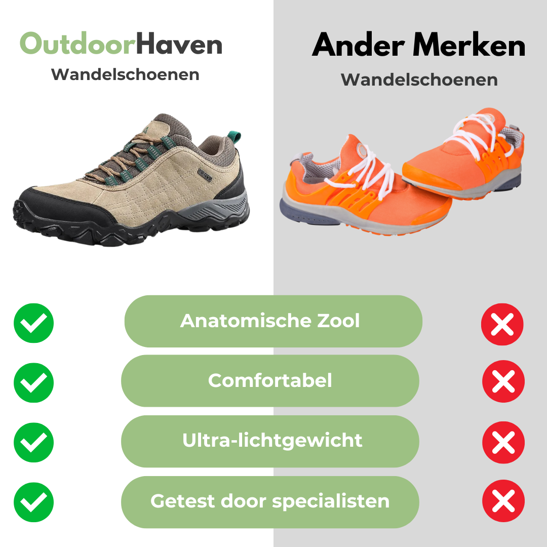 Outdoor Wandelschoen - Man Laag - OutdoorHavenNL