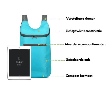 OutdoorHaven Opvouwbare Rugtas - Reizen