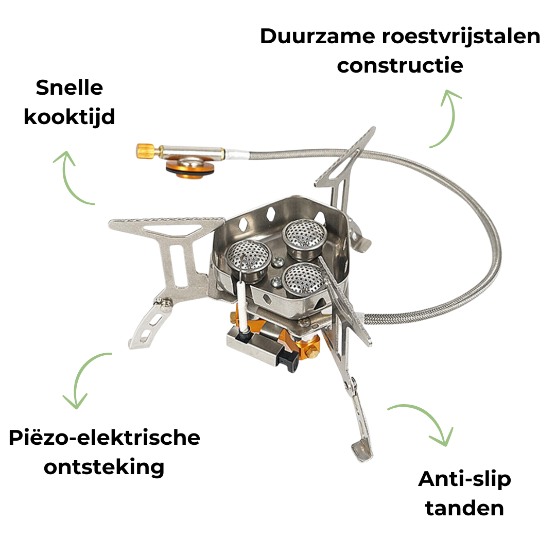 Outdoor Gasbrander - Camping - OutdoorHavenNL