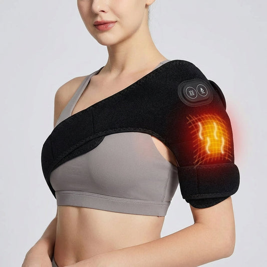 Verwarmde Bandage 3-in-1 - Voor Schouder, Knie & Elleboog - USB