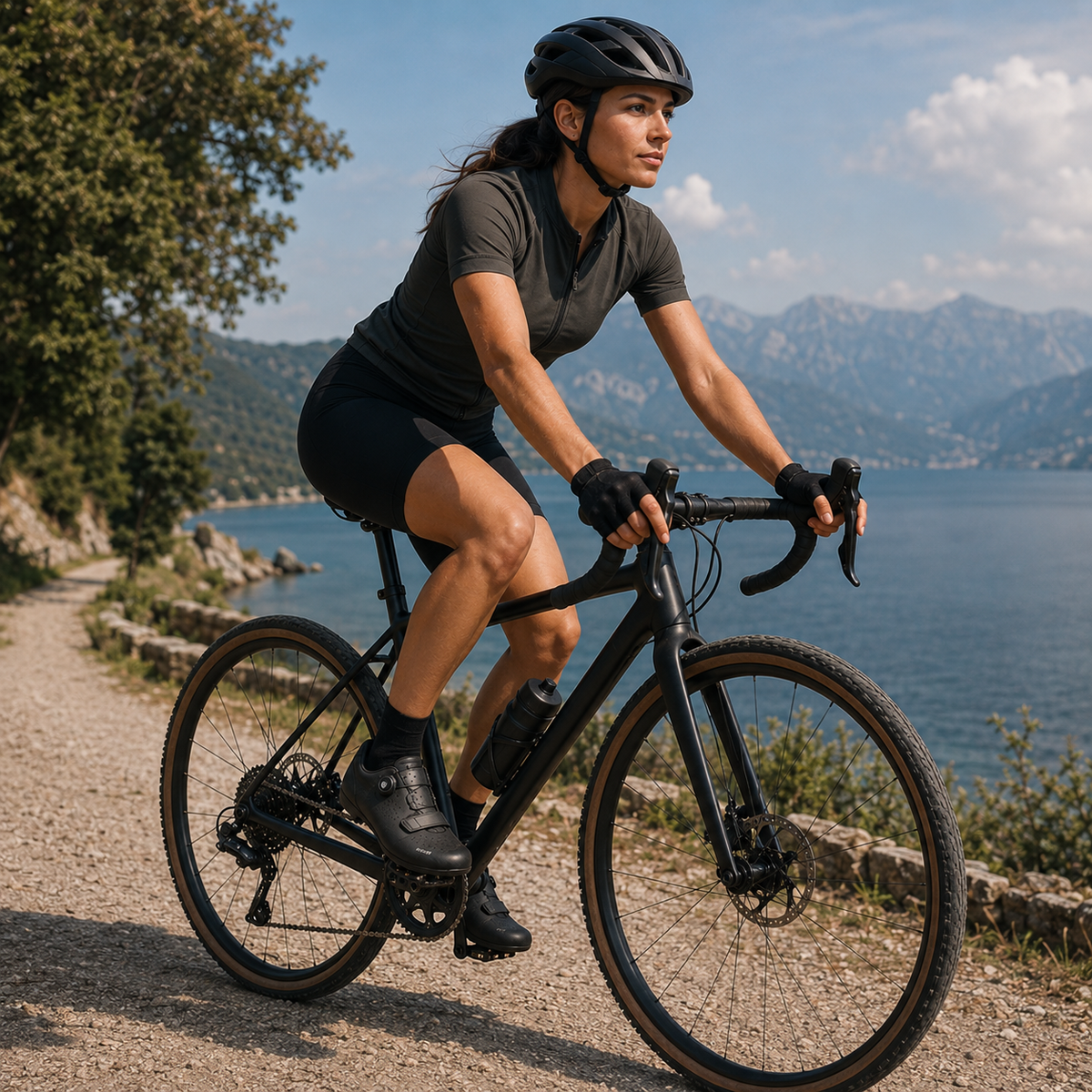 Fietsschoenen Platform - Draaisluiting - Zonder Klikpedaal