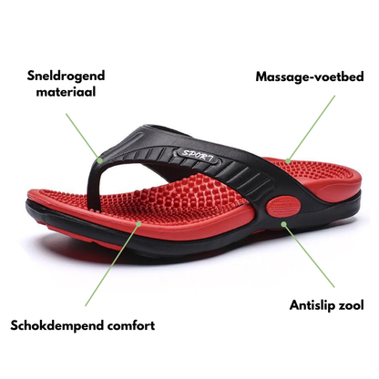 Heren Slippers - Orthopedisch Voetbed - Anti-slip