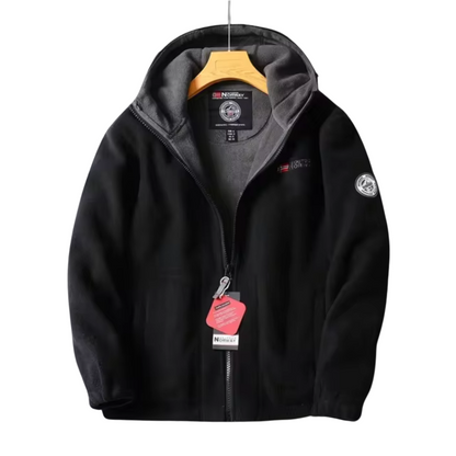 Polar Fleece Heren Jack - Winter - Capuchon