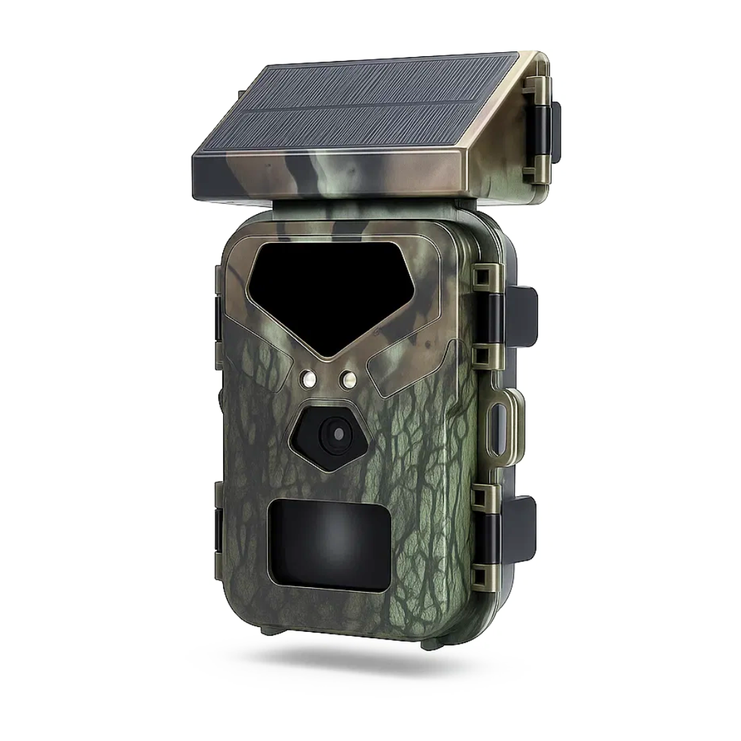 Wildcamera – 20MP Full HD – Zonnepaneel – Nachtzicht – Snelle Detectie