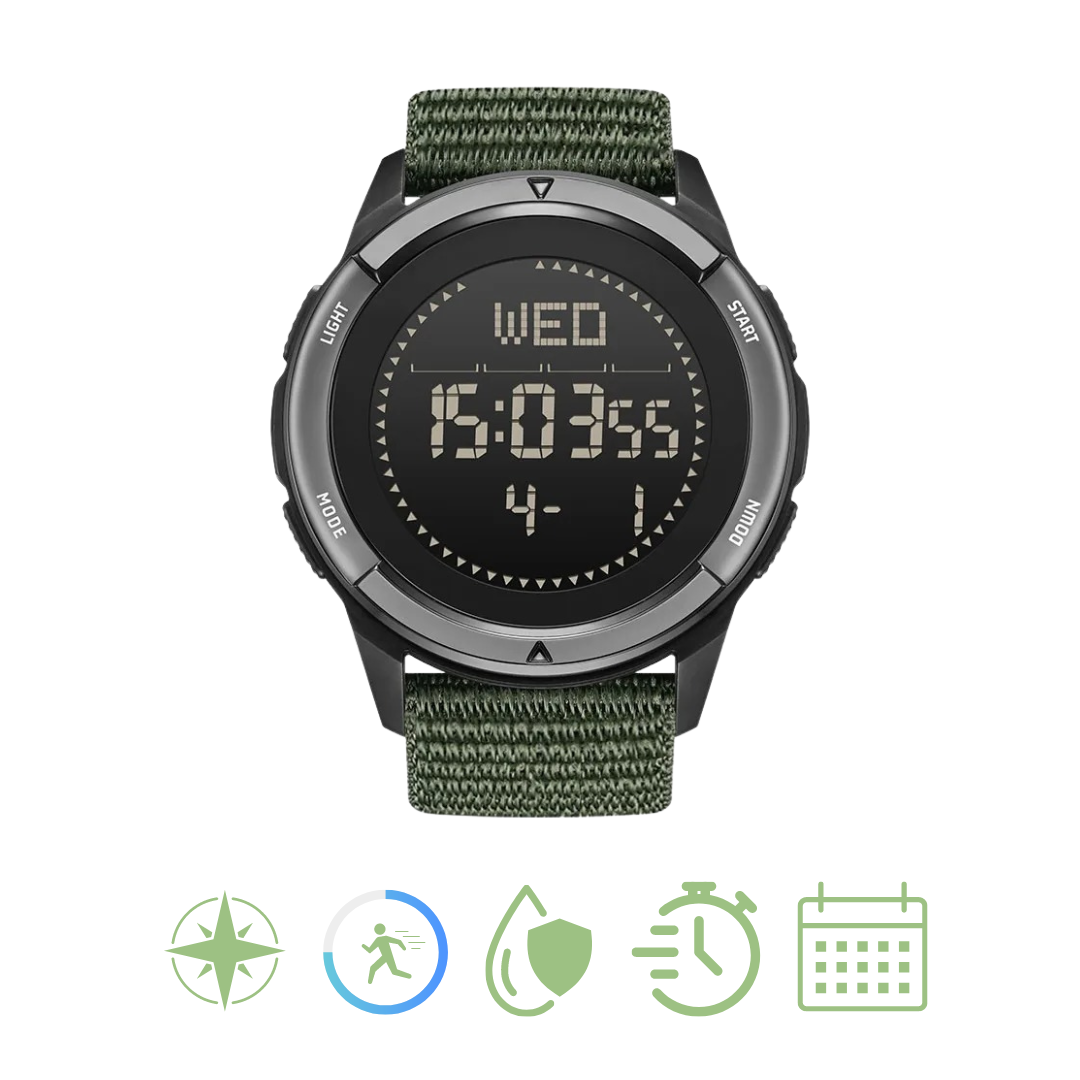 Outdoor Horloge - Carbon Fiber - OutdoorHavenNL