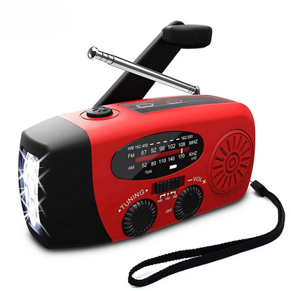 Noodradio - Radio, Powerbank, Zaklamp - #1 bij Noodgevallen