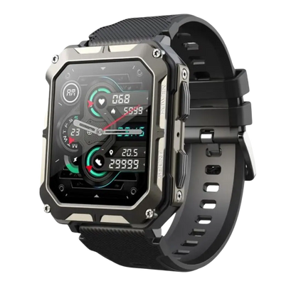 Onverwoestbare Smartwatch - Hartslagmeter - Stappenteller OutdoorHaven