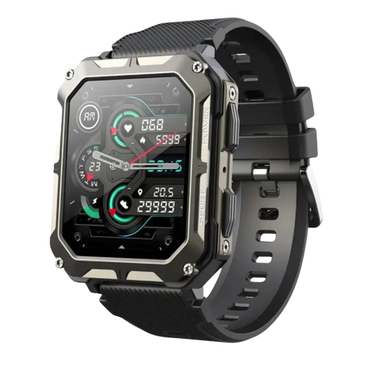 Onverwoestbare Smartwatch - Hartslagmeter - Stappenteller OutdoorHaven