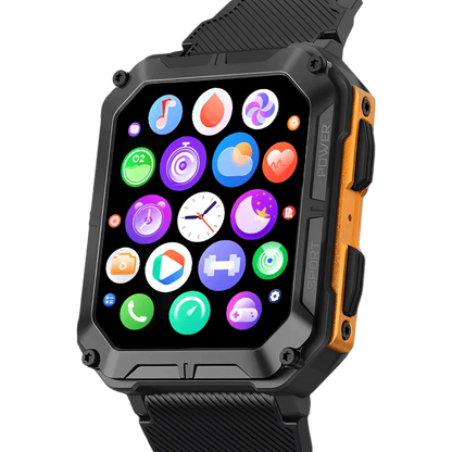 Onverwoestbare Smartwatch - Hartslagmeter - Stappenteller OutdoorHaven