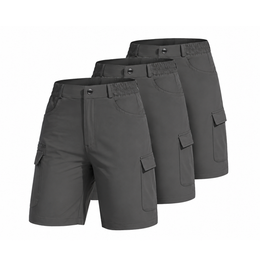 Dames Hiking Cargo Shorts 3 Pack – 7 Zakken – Outdoor & Wandelen