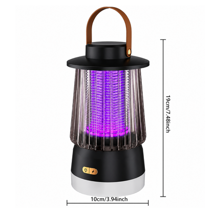 Muggenlamp & Campinglamp 2-in-1 – Stille Muggenverjager - Terras