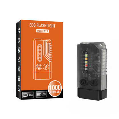 EDC Zaklamp - 1000 LM - UV - OutdoorHavenNL