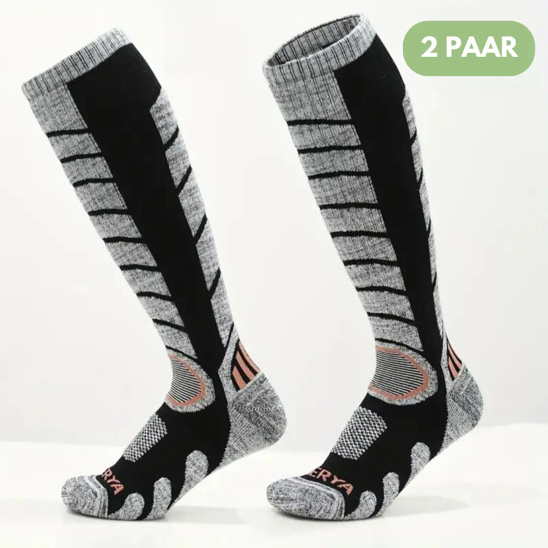 OutdoorHaven Compressie Wandelkousen - 2 Paar OutdoorHaven