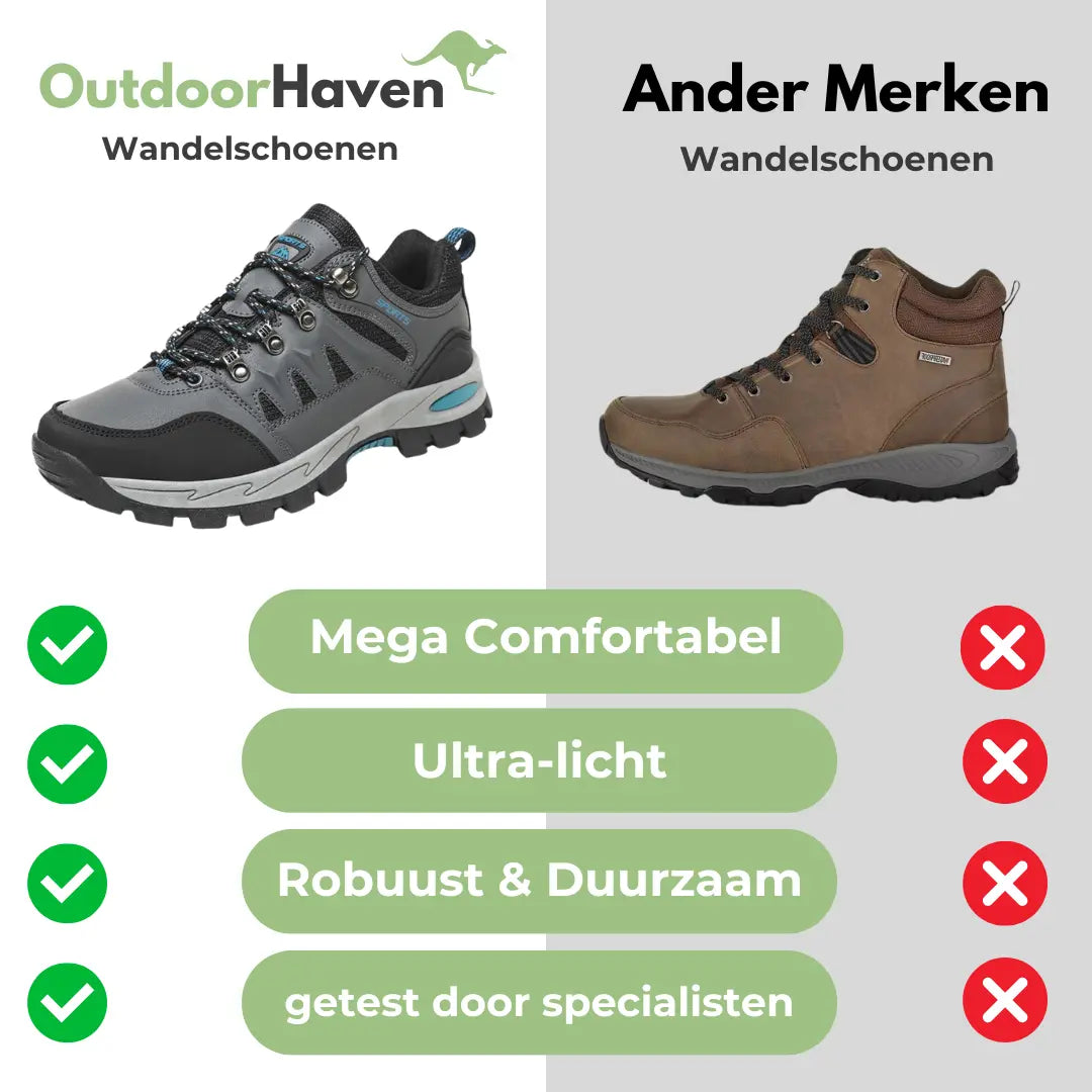 OutdoorHaven - Man - Lage Wandelschoenen Friza