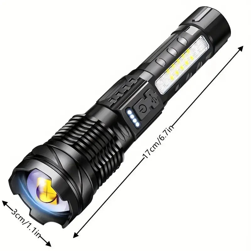 OutdoorHaven Militaire Zaklamp - 5000 lumen OutdoorHaven